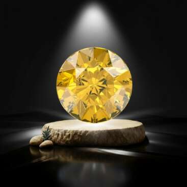 Pokhraj or Yellow Sapphire